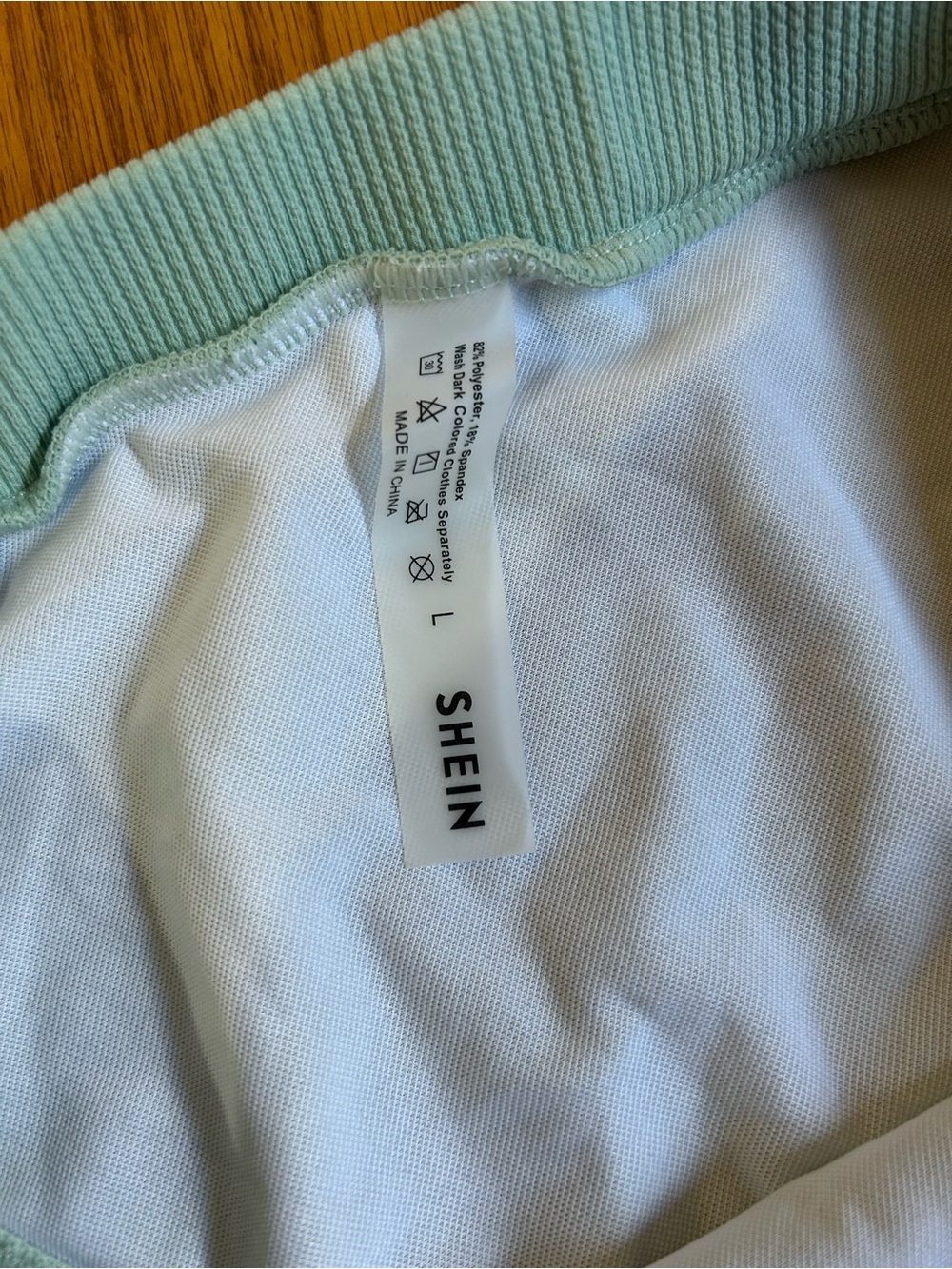 Mint Ribbed Two-Piece Bikini Set - Picture 4 of 6
